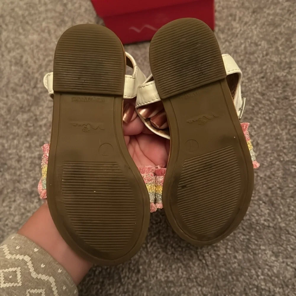 Nina Marcela Rainbow Chunk Sandals